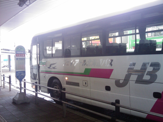 手稲駅南口のバス（[宮65]系統）