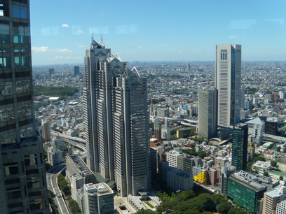 東京都庁からの眺め