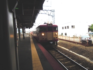 白石→岩見沢の列車
