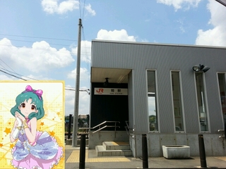 姫駅にまつり姫