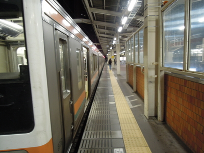 浜松から乗った列車