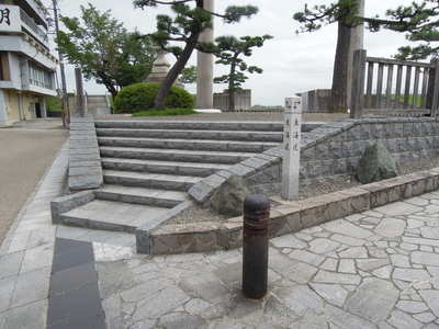 東海道を表す柱