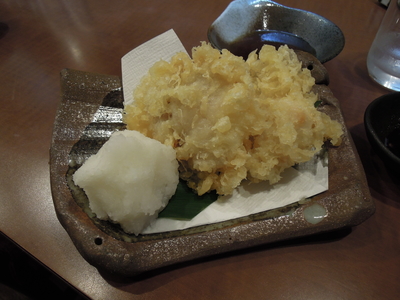 大山（だいせん）鶏の天ぷら
