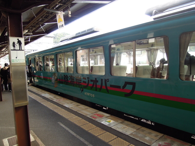 西舞鶴方面の列車
