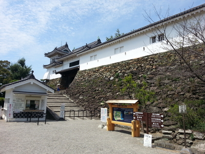 和歌山城の入口