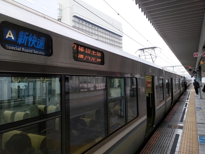 姫路駅からの列車