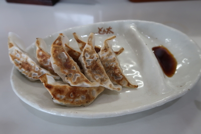 餃子も食べた