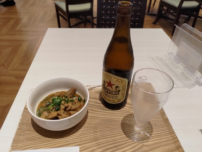 お酒も入れました