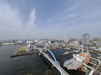 名古屋港ポートビル/展望台からの眺め