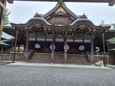 伊勢神宮内宮の神楽殿