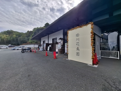 掛川花鳥園に入園