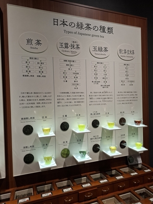 お茶の加工方法の解説