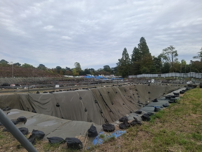 発掘調査の現場